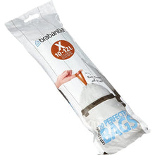 Load image into Gallery viewer, BRABANTIA PerfectFit Bags, For Bo & newIcon (10-12 litre)12 rolls of 20 bags