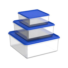 Load image into Gallery viewer, COSMOPLAST Set of 3 EZY Food Storage Containers - IFHHCN182