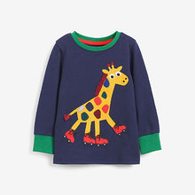Load image into Gallery viewer, Blue/Green/Yellow Animals Snuggle Pyjamas 3 Pack (12mths-6yrs)