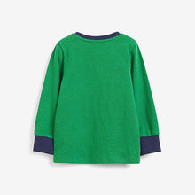 Load image into Gallery viewer, Blue/Green/Yellow Animals Snuggle Pyjamas 3 Pack (12mths-6yrs)