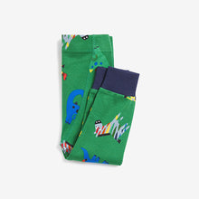 Load image into Gallery viewer, Blue/Green/Yellow Animals Snuggle Pyjamas 3 Pack (12mths-6yrs)