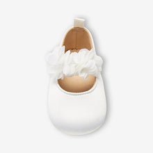 Load image into Gallery viewer, Bridesmaid Collection Corsage Baby Shoes and Headband Occasion Set (0-18mths)