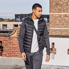 Load image into Gallery viewer, Black Quilted Gilet with DuPont Sorona® Insulation - Allsport