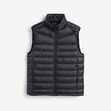 Load image into Gallery viewer, Black Shower Resistant Quilted Gilet - Allsport