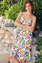 Load image into Gallery viewer, White Floral Strappy Dress - Allsport