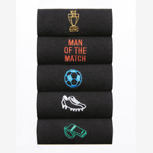 Load image into Gallery viewer, 5PK BLK FOOTBALL EMB - Allsport