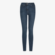 Load image into Gallery viewer, Dark Blue Power Stretch Denim Leggings - Allsport