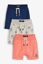 Load image into Gallery viewer, Multi 3 Pack Shark Shorts - Allsport