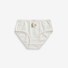 Load image into Gallery viewer, 7 Pack Blue / Ecru Dinosaur Briefs (2-12yrs) - Allsport