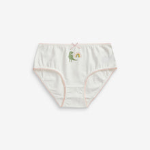 Load image into Gallery viewer, 7 Pack Blue / Ecru Dinosaur Briefs (2-12yrs) - Allsport