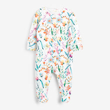 Load image into Gallery viewer, Coral Pink 2 Pack Printed Sleepsuits (0mths-18mths) - Allsport