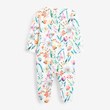 Load image into Gallery viewer, Coral Pink 2 Pack Printed Sleepsuits (0mths-18mths) - Allsport