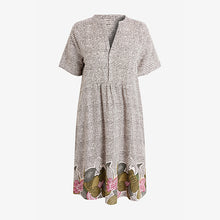 Load image into Gallery viewer, Blush Print Linen Blend Kaftan Dress - Allsport