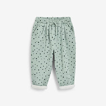 Load image into Gallery viewer, Mint Green Spot Cosy Joggers (3mths-6yrs) - Allsport