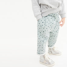 Load image into Gallery viewer, Mint Green Spot Cosy Joggers (3mths-6yrs) - Allsport