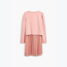 Load image into Gallery viewer, Pink Sequin Mesh Dress (3-12yrs) - Allsport