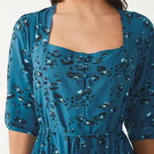 Load image into Gallery viewer, Blue Animal Mini Tea Dress - Allsport