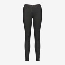 Load image into Gallery viewer, Black Power Stretch Denim Leggings