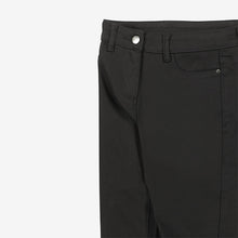 Load image into Gallery viewer, Black Power Stretch Denim Leggings