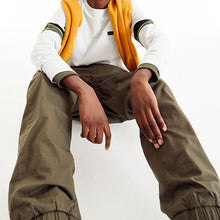 Load image into Gallery viewer, Khaki Utility Lined Pull-On Trousers (3-12yrs) - Allsport