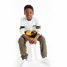 Load image into Gallery viewer, Khaki Utility Lined Pull-On Trousers (3-12yrs) - Allsport