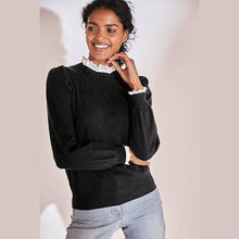 Load image into Gallery viewer, Scalloped Lace Layer Jumper - Allsport