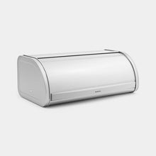 Load image into Gallery viewer, Brabantia Roll Top Bread Bin Metallic Grey - Allsport