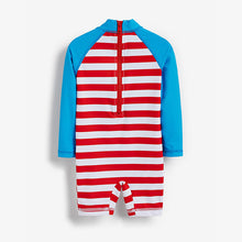 Load image into Gallery viewer, Octopus Long Sleeve Sunsafe Swimsuit and Hat (3mths-5yrs) - Allsport