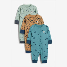 Load image into Gallery viewer, 3 Pack Footless Sleepsuits (0mths-18mths)