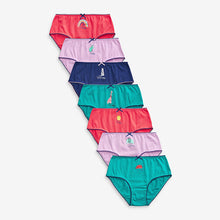 Load image into Gallery viewer, 7 Pack Red/Green/ Purple Days of the Week Briefs (1.5-12yrs) - Allsport