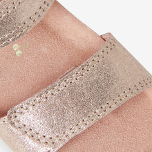 Load image into Gallery viewer, Gold Leather Sandals (Younger Girls) - Allsport