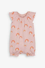 Load image into Gallery viewer, Rust 3 Pack Bunny Rompers (up to 18 months) - Allsport
