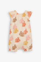 Load image into Gallery viewer, Rust 3 Pack Bunny Rompers (up to 18 months) - Allsport