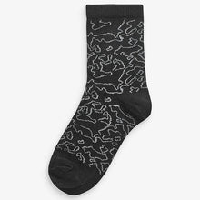 Load image into Gallery viewer, Camouflage 7 Pack Cotton Rich Socks (Older) - Allsport
