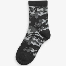 Load image into Gallery viewer, Camouflage 7 Pack Cotton Rich Socks (Older) - Allsport
