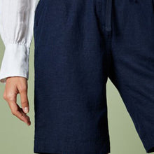 Load image into Gallery viewer, LINEN KNEE NAVY - Allsport