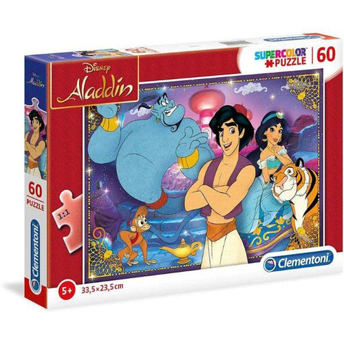 Supercolor Puzzle Aladdin 60 pcs - Allsport
