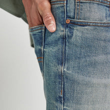 Load image into Gallery viewer, Light Authentic Wash Modern Slim Premium Textured Jeans - Allsport