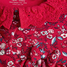 Load image into Gallery viewer, 2 Pack Red Smart Baby Sleepsuits (0mths-18mths) - Allsport