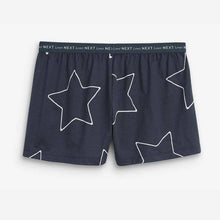 Load image into Gallery viewer, Navy Star Cotton Short Set - Allsport