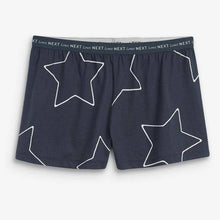 Load image into Gallery viewer, Navy Star Cotton Short Set - Allsport
