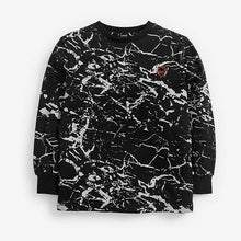 Load image into Gallery viewer, Multi 3 Pack Long Sleeve Splat Graphic T-Shirts (3-12yrs) - Allsport