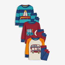Load image into Gallery viewer, 3 Pack Snuggle Pyjamas (12mths-6yrs) - Allsport