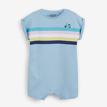 Load image into Gallery viewer, Pastel Transport 3 Pack Rompers (0mths-18mths) - Allsport