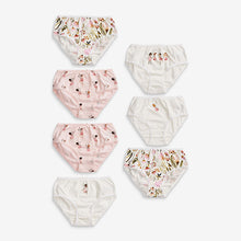 Load image into Gallery viewer, 7 Pack Pink/ White Fairy Briefs (1.5-12yrs) - Allsport