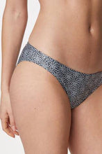 Load image into Gallery viewer, Charcoal Print High Leg Bikini Briefs - Allsport