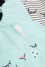 Load image into Gallery viewer, Mint 3 Pack Character Rompers (up to 18 months) - Allsport