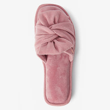 Load image into Gallery viewer, Pink Bow Slider Slippers - Allsport