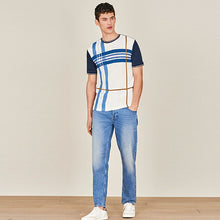 Load image into Gallery viewer, Authentic Light Blue Wash Stretch Jeans - Allsport