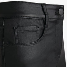 Load image into Gallery viewer, Black Coated Skinny Jeans